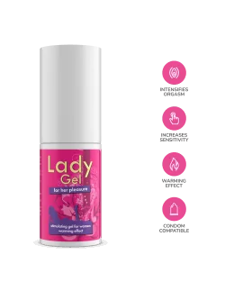 Lady Stimuláló Gél, 30 ml Serkentők - Vágyfokozók IntimateLine 2