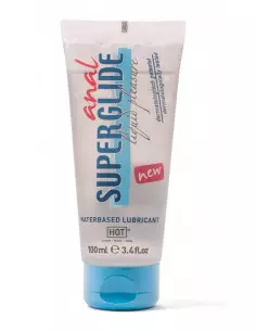 HOT Anal Superglide Liquid Pleasure - Vízbázisú Síkosító 100 ml Vízbázisú síkosítók Hot