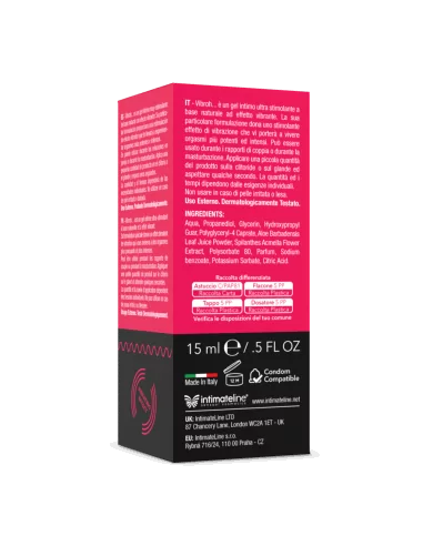 Vibroh Stimuláló Gél 15 ml Serkentők - Vágyfokozók IntimateLine