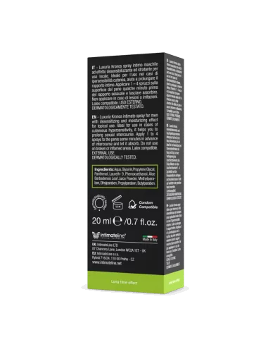 Kronos Késleltető, 20 ml Késleltető termékek IntimateLine