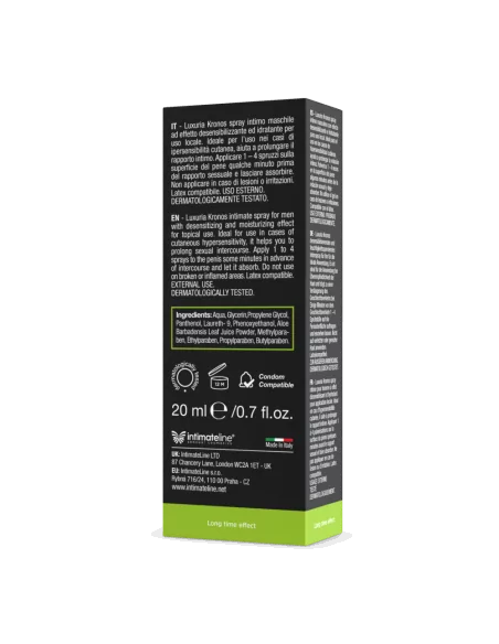 Kronos Késleltető, 20 ml Késleltető termékek IntimateLine Kronos Késleltető, 20 ml Késleltető termékek IntimateLine