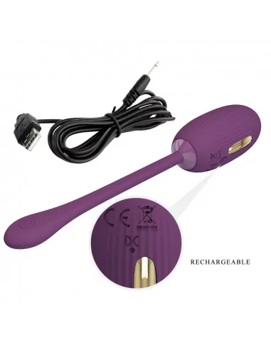 Pretty Love Doreen Purple Okos Vibrátor Mini vibrátorok és tojások Pretty Love