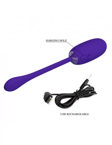 Pretty Love Julius Purple Vibrátor Mini vibrátorok és tojások Pretty Love