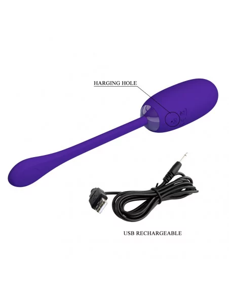 Pretty Love Julius Purple Vibrátor Mini vibrátorok és tojások Pretty Love