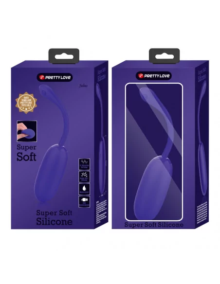 Pretty Love Julius Purple Vibrátor Mini vibrátorok és tojások Pretty Love