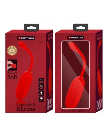 Pretty Love Kirk Red Vibrátor Mini vibrátorok és tojások Pretty Love