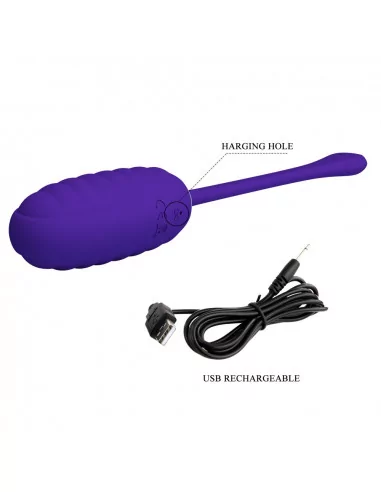 Pretty Love Kirk Purple Vibrátor Mini vibrátorok és tojások Pretty Love