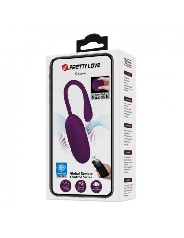 Pretty Love Casper Purple Okos Vibrátor Mini vibrátorok és tojások Pretty Love