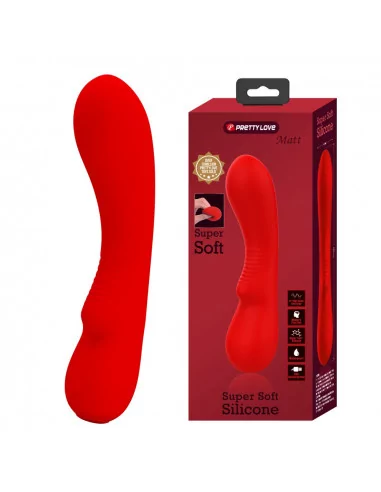 Pretty Love Matt Red Vibrátor Nonfiguratív vibrátorok Pretty Love