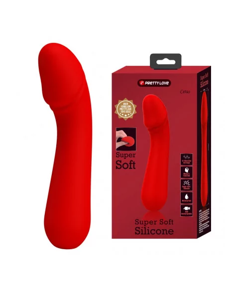Pretty Love Cetus Red Vibrátor Nonfiguratív vibrátorok Pretty Love