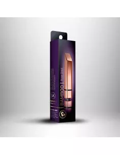 Bamboo Rose Gold 10 Speed Vibrátor Mini vibrátorok és tojások Rocks-Off