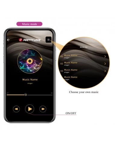 Pretty Love Hector Okos Vibrátor Nonfiguratív vibrátorok Pretty Love