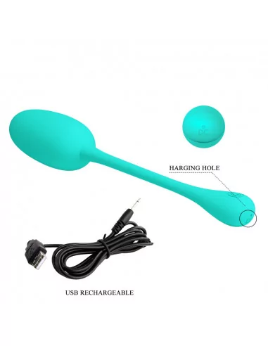 Pretty Love Knucker Green Vibrátor Mini vibrátorok és tojások Pretty Love