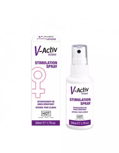HOT V-Activ Stimuláló Spray Nőknek 50 ml Serkentők - Vágyfokozók Hot