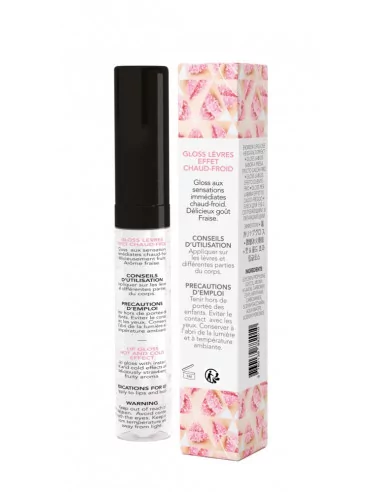 Strawberry HOT KISS Rúzs 7,4ml Serkentők - Vágyfokozók Exsens