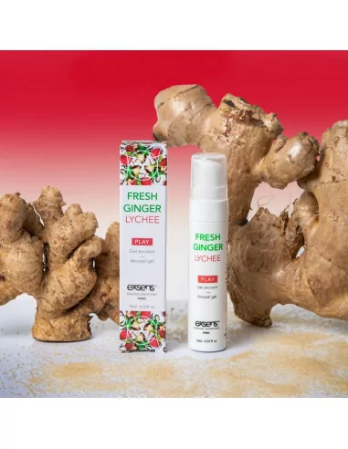 FRESH GINGER LITHCI Izgató Gél 15ml Serkentők - Vágyfokozók Exsens