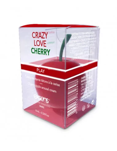 CRAZY LOVE CHERRY Izgató Krém 8ml Serkentők - Vágyfokozók Exsens