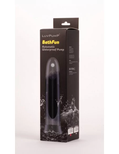 BathFun Automatic Waterproof Masturbating Péniszpumpa Pumpák Realov
