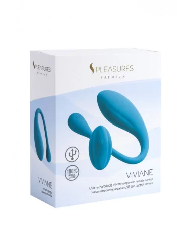 VIVIANE - Turquoise Vibrátor Mini vibrátorok és tojások S Pleasures