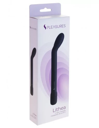 Lithea Black Vibrátor Nonfiguratív vibrátorok S Pleasures