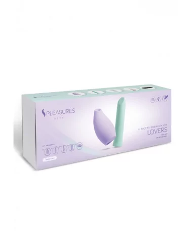 S Pleasures Velvet Lovers Kit - Purple & Mint Szett Szettek (segédeszközök) S Pleasures