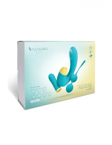 S Pleasures Velvet Pleasure Kit - Turquoise Szett Szettek (segédeszközök) S Pleasures