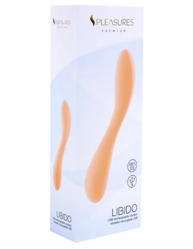 Libido Peach Vibrátor Nonfiguratív vibrátorok S Pleasures