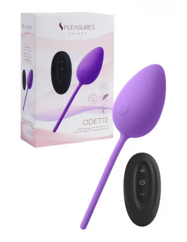 ODETTE - Candy Violet Tojás Vibrátor Mini vibrátorok és tojások S Pleasures