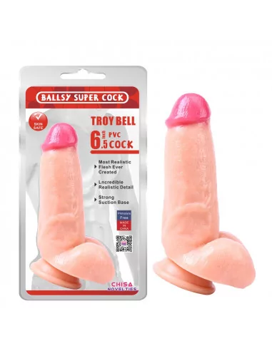 Troy Bell 6.5" Dildó Dongok - Dildók Chisa Novelties