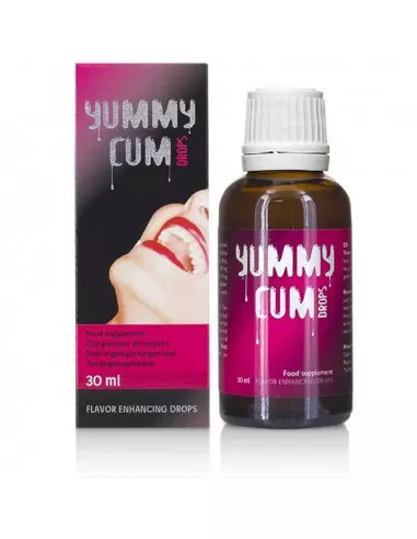 Yummy Cum Drops - Sperma Ízesítő Csepp 30 ml Serkentők - Vágyfokozók Cobeco