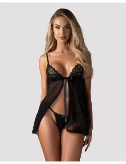 Blomentis babydoll & thong XS/S Babydollok Obsessive 2