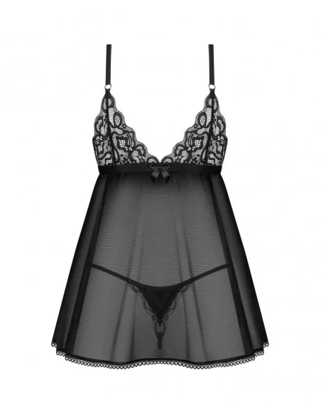 Blomentis babydoll & thong XS/S Babydollok Obsessive
