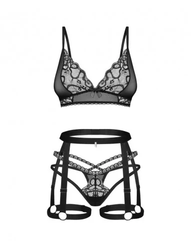 Blomentis 3-pcs set XS/S Együttesek Obsessive