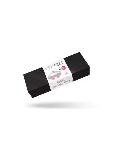 White & Pink Fairy Goat Leather Blindfold Maszkok - Szemkötők - Fejfedők LIEBE SEELE