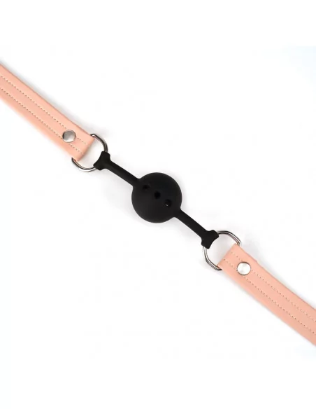 Pink Organosilicon Ball Gag Szájpöckök LIEBE SEELE