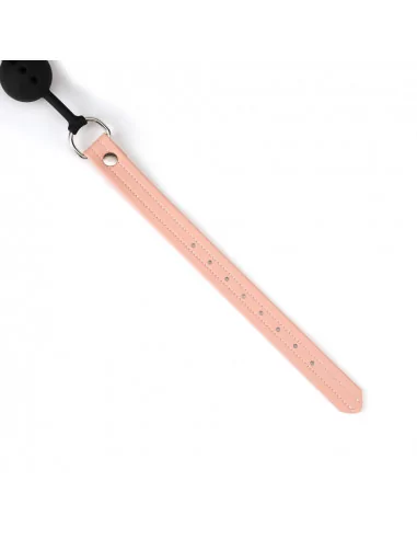 Pink Organosilicon Ball Gag Szájpöckök LIEBE SEELE