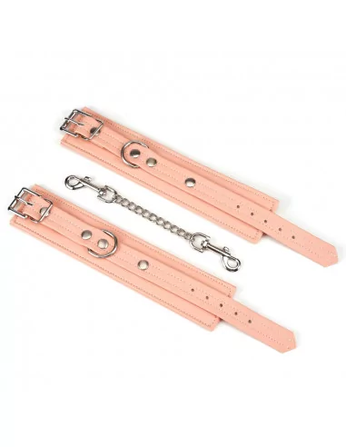 Pink Organosilicon Wrist Cuffs Bilincsek - Kötözők LIEBE SEELE