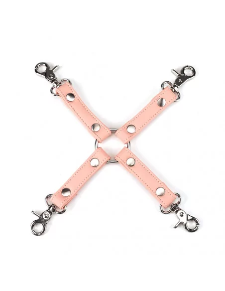 Pink Organosilicon Hogtie Bilincsek - Kötözők LIEBE SEELE