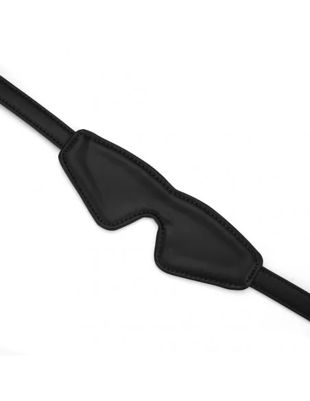 Black Organosilicon Blindfold Maszkok - Szemkötők - Fejfedők LIEBE SEELE