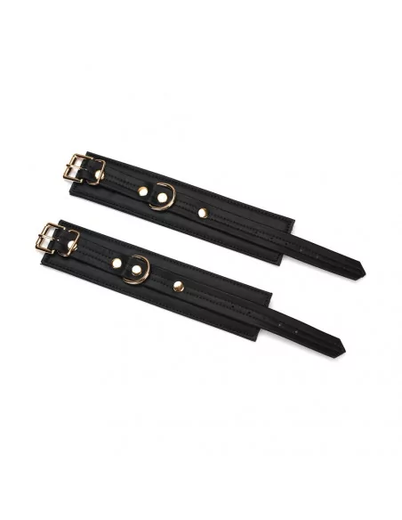 Black Organosilicon Wrist Cuffs Bilincsek - Kötözők LIEBE SEELE