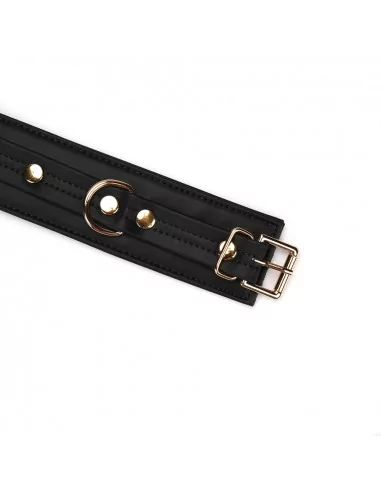 Black Organosilicon Wrist Cuffs Bilincsek - Kötözők LIEBE SEELE