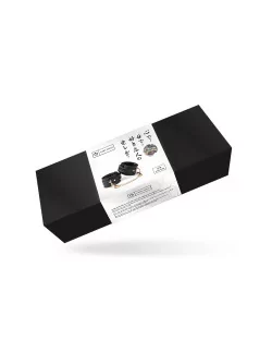 Black Organosilicon Ankle Cuffs Bilincsek - Kötözők LIEBE SEELE 2