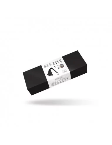 Black Organosilicon Flogger Korbácsok - Pálcák - Paskolók LIEBE SEELE