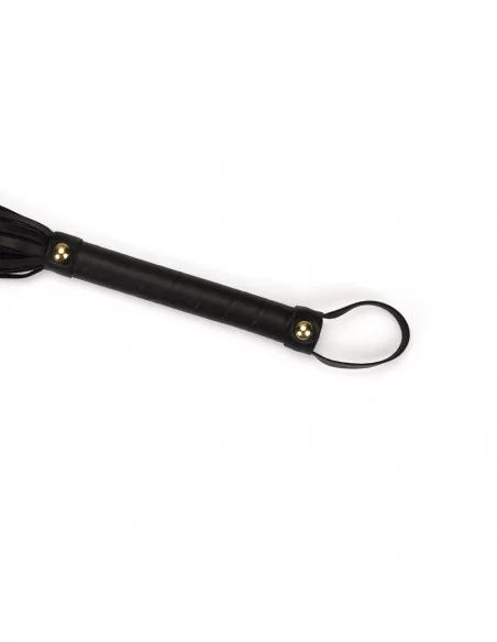 Black Organosilicon Flogger Korbácsok - Pálcák - Paskolók LIEBE SEELE