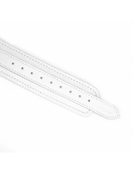 Fuji White Collar with Leash Nyakörv és póráz LIEBE SEELE