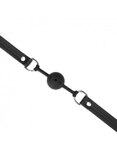 Black Bond Ball Gag Szájpöckök LIEBE SEELE