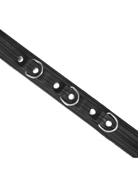 Black Bond Collar with Leash Nyakörv és póráz LIEBE SEELE Black Bond Collar with Leash Nyakörv és póráz LIEBE SEELE