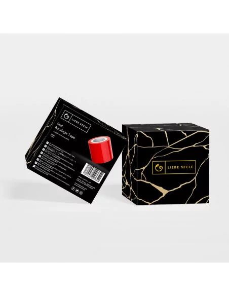 25m Long Bondage Tape Red Bilincsek - Kötözők LIEBE SEELE 25m Long Bondage Tape Red Bilincsek - Kötözők LIEBE SEELE