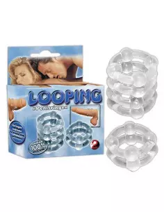 Silicone Rings Looping Péniszgyűrű Péniszgyűrűk - Mandzsetták Orion