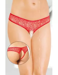 Pántos Tanga 2446 - Vörös S/M Női fehérneműk Softline